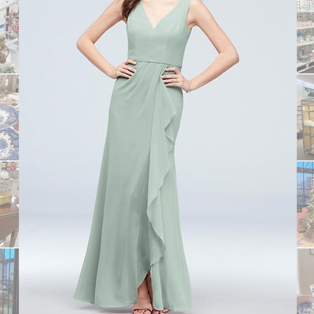 Dusty Sage Bridesmaid Dress